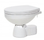 JABSCO QUIET FLUSH E2 TOILET 12V SOLENOID, REGULAR BOWL, SLOW CLOSE LID