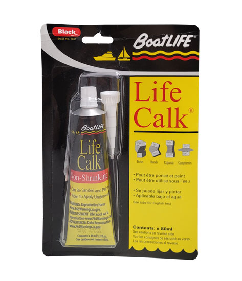 BOATLIFE LIFE-CALK SEALANT 2.8 OZ TUBE BLACK