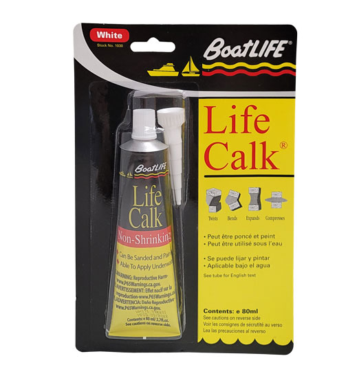 BOATLIFE LIFE-CALK SEALANT 2.8 OZ TUBE WHITE