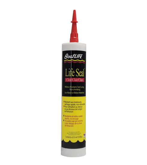 BOATLIFE LIFE SEAL SEALANT CLEAR 10.6 OZ CARTRIDGE