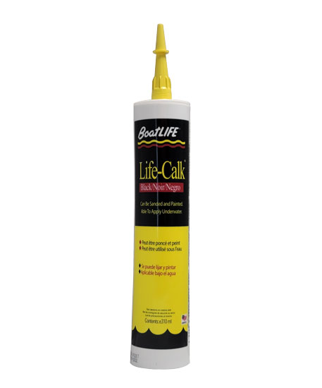 BOATLIFE LIFE-CALK SEALANT BLACK 10.6 OZ CARTRIDGE