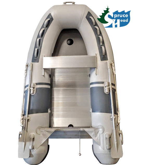 INFLATABLE 8'10" 3 PERSON 7.5 HP ALUMINUM FLOOR PVC