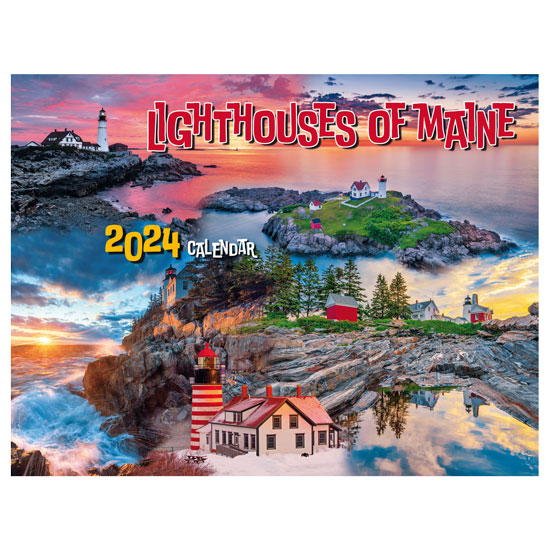 CALENDAR LIGHTHOUSES OF MAINE 2024