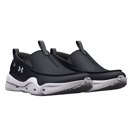 UNDER ARMOUR MICRO G KILCHIS SLIP RECOVER FISHING SHOES BLACK MENS 10