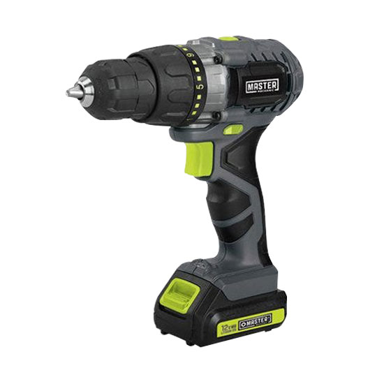 MASTER MERCHANIC 12V CORDLESS DRILL 3/8" W/ LITHIUM-ION BATTERY