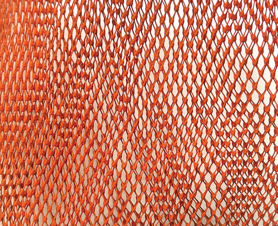 BAIT BAG MATERIAL ORANGE 750' ROLL