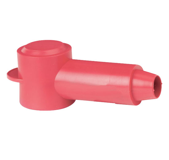 BLUE SEA 4008 CABLE CAP - RED 0.47 TO 0.13 STUD