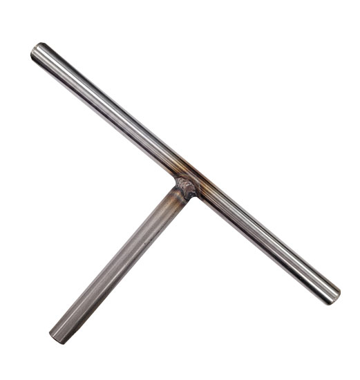 BOMAR HANDLE REPLACEMENT STAINLESS STEEL T-STYLE WITH 7" SHAFT