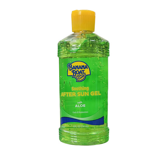 BANANA BOAT AFTERSUN COOL GEL ALOE FOR SUN BURNS 8 OUNCE