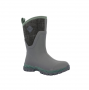 MUCK ARCTIC SPORT II MID GRAY/PLAID WOMENS SIZE 10 BOOT