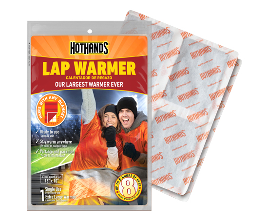 HOTHANDS LAP WARMER 16"X10" SINGLE USE