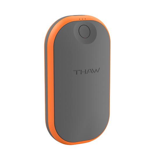 THAW RECHARGEABLE USB-C HAND WARMER WITH 3 SETTINGS & POWER BANK