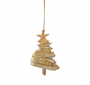 ORNAMENT RESIN WOOD - DRIFTWOOD CHRISTMAS TREE