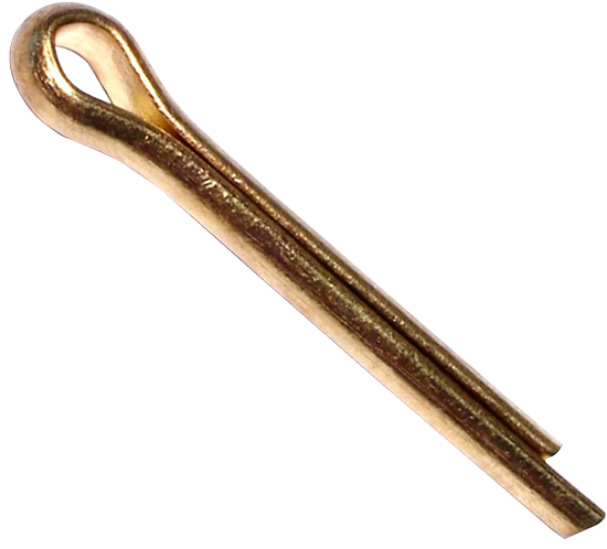 COTTER PIN BRONZE 1/8" X 1"  (BOX OF 100)