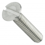 MACHINE SCREW S/S FH SLOT 8X1.75 (100/BOX)