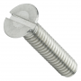 MACHINE SCREW STAINLESS STEEL FLAT HEAD SLOTTED 10-24 X .63" (BY EACH)