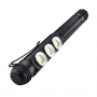 POLICE SECURITY TRIFECTA 200 LUMENS FLASHLIGHT WITH CLIP