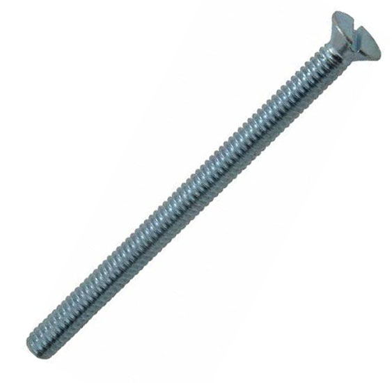 MACHINE SCREW S/S FH SLOT 10-32X4.00  (BY/EA)