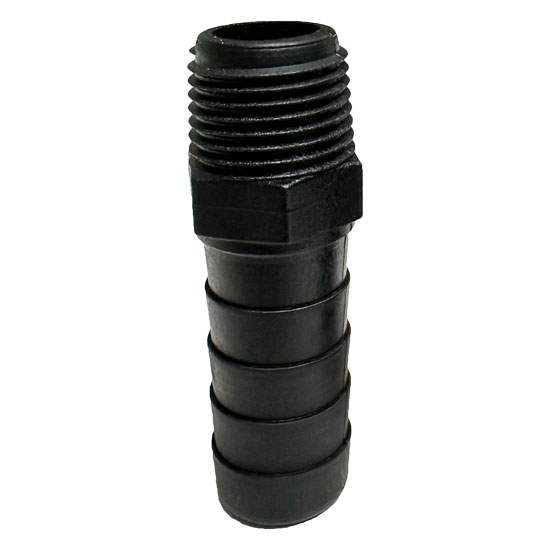 FORESPAR ADAPTER 1/2" NPT MALE THREAD TO 3/4" HOSE BARB MARELON HC8X12