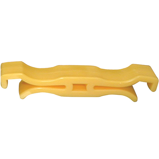 BAIT CLEAT 1 1/2"STRAIGHT 5 1/8"X1 1/8"YELLOW 200cs (BY/EA)