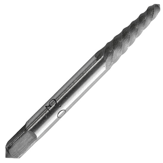 SCREW EXTRACTOR 5/32" SHANK DIAMETER. SIZE 3