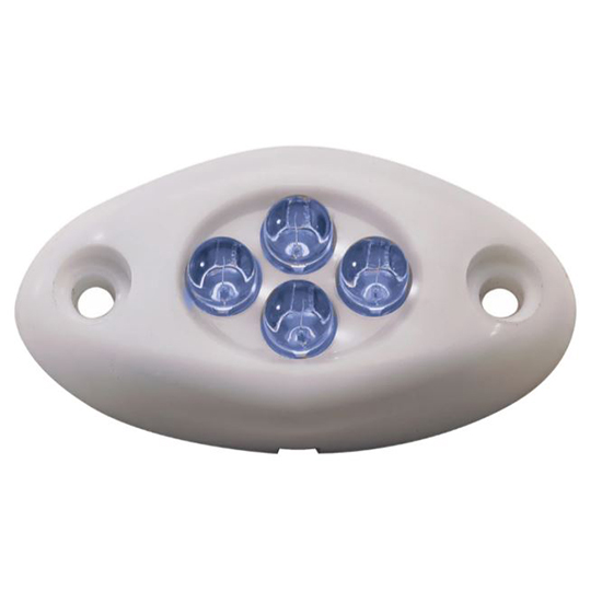 INNOVATIVE LIGHTING LED COURTESY LIGHT 4-BULB WHITE BASE BLUE BULB