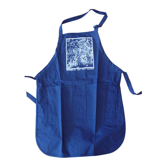 CHEF APRON PENOBSCOT BAY MIXED COLORS 30"