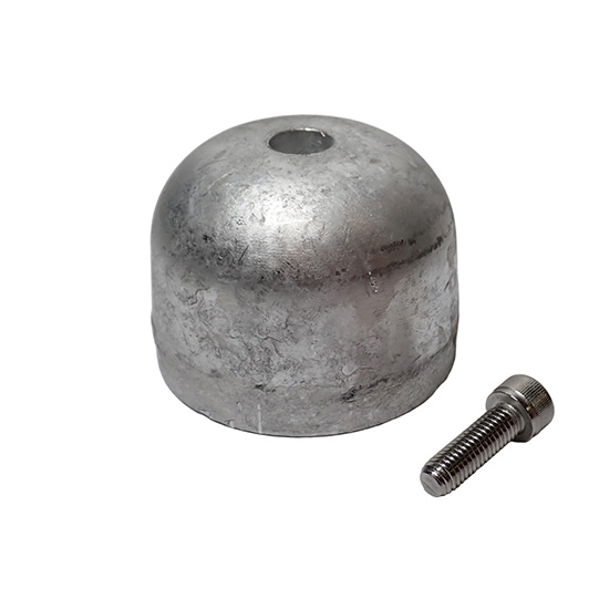 SIDE-POWER ALUMINUM ANODE 2-3/4" X 2" (MOUNTING SCREW INCLUDED)