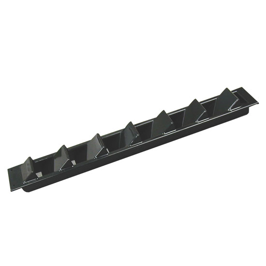 VENT LOUVERED BLACK