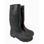 BOOT JUNIORS BLACK SIZE 8 RUBBER