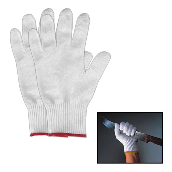 GLOVE CUT RESISTANT WHITE