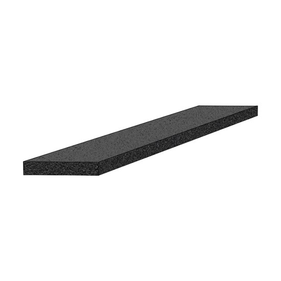 TACO MARINE GASKET HATCH TAPE BLACK 1/8" X 3/4" X 8'