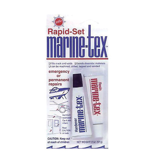 MARINE TEX RAPID SET 2 OZ FAST CURE 1:1 MIX