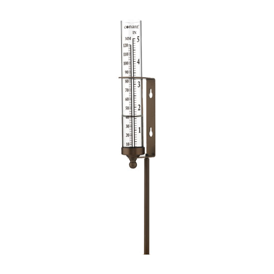 RAIN GAUGE BRONZE PATINA