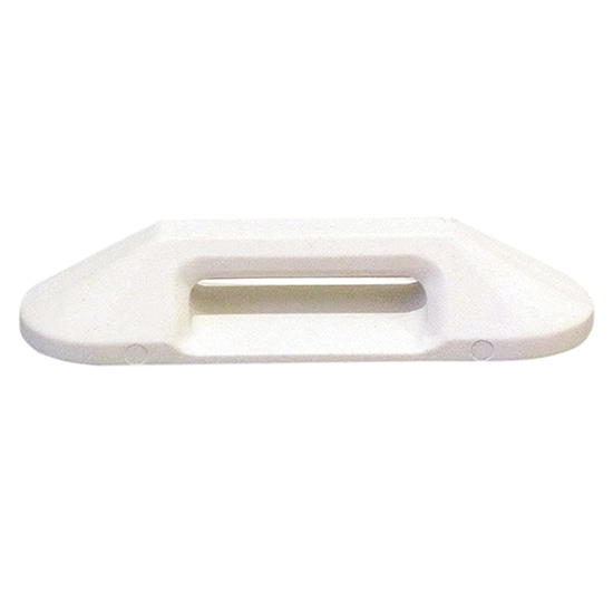 WELD MOUNT FOOTMANS STRAP LARGE WHITE