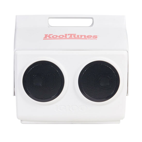 IGLOO&REG; PLAYMATE&REG; KOOLTUNES&REG; 14QT COOLER/BOOMBOX, WHITE