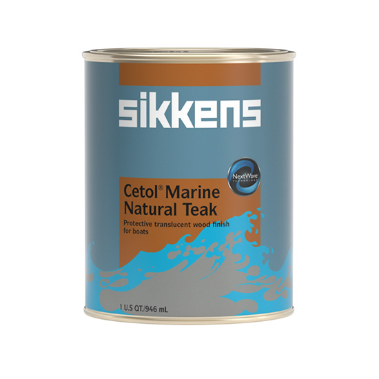 INTERLUX SIKKENS CETOL&reg; MARINE NATURAL TEAK WOOD TREATMENT QUART