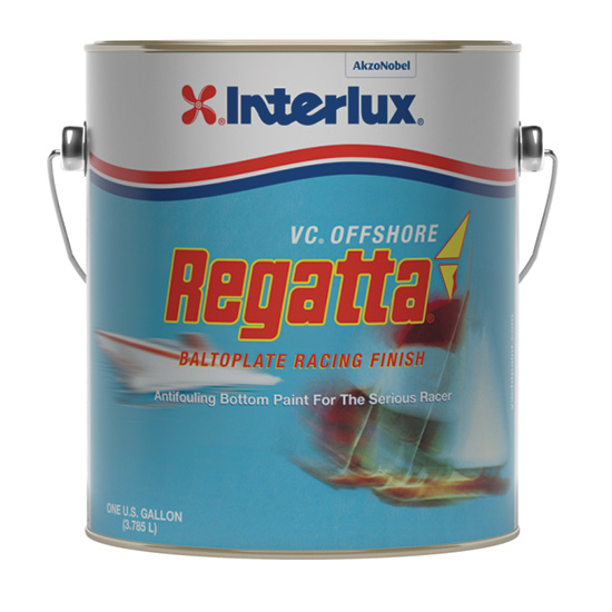 INTERLUX VC OFFSHORE REGATTA BALTOPLATE PAINT GRAY METALLIC (GALLON)