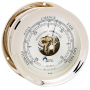 CHELSEA SHIPS BELL COLLECTION 6" BAROMETER NICKEL