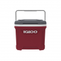 IGLOO&reg; LATITUDE 16 COOLER INDUSTRIAL RED/METEORITE 16 QUARTS