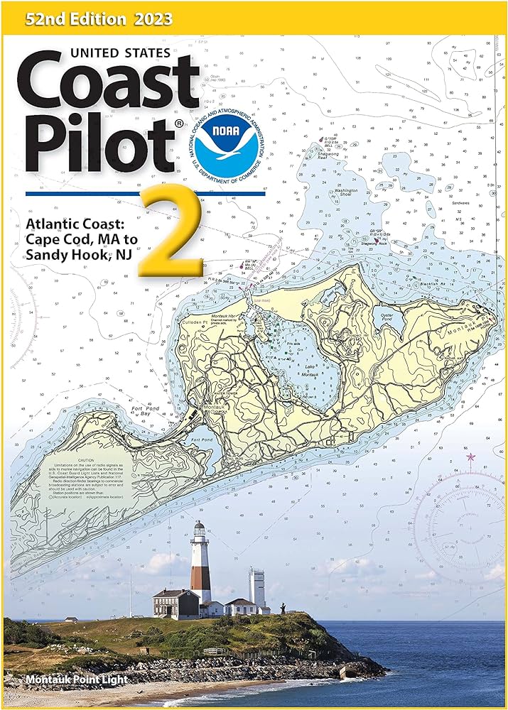 BOOK COAST PILOT VOL 2 CAPE COD/SANDY HOOK (53RD EDITION)