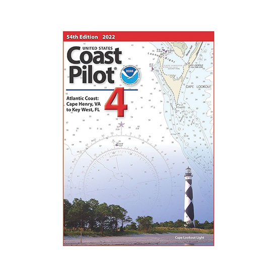 BOOK COAST PILOT VOL 4 CAPE HENRY/KEY WEST (55TH EDITION)
