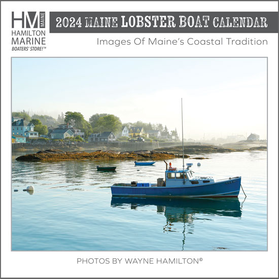 HM LOBSTER BOAT CALENDAR 2024 BY WAYNE HAMILTON