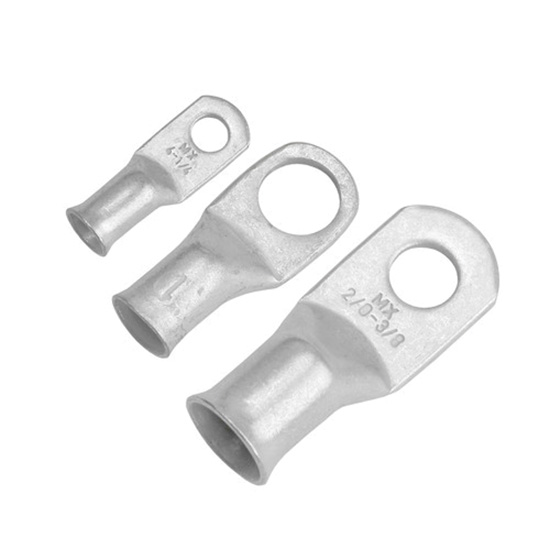 PACER CLOSED END BATTERY LUGS TINNED 8 AWG 5/16" STUD (2 PACK)