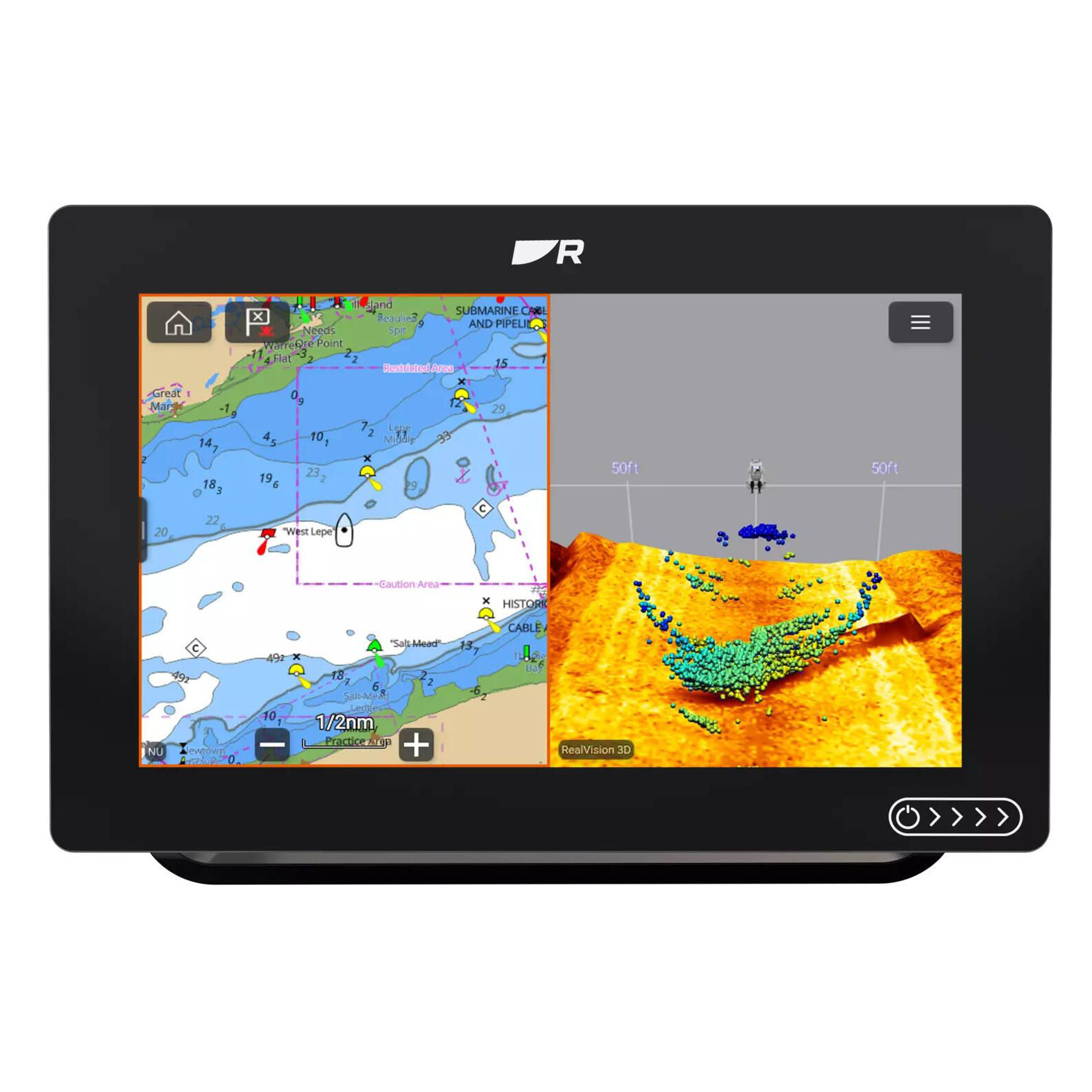 RAYMARINE AXIOM+ 9 RV MULTIFUNCTION DISPLAY CHARTPLOTTER