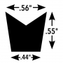 FREEMAN HATCH STANDARD (COMPRESSION) GASKET MATERIAL (BY/FOOT)