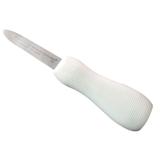 OYSTER KNIFE 2.75" BENT TIP POLYPROPYLENE HANDLE