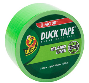 TAPE DUCT 1.88" X 15YDS LIME GREEN
