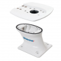 SEAVIEW 5" AFT RADAR MOUNT WITH TOP PLATE WHITE