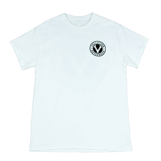 VALLATION LOGO T-SHIRT WHITE